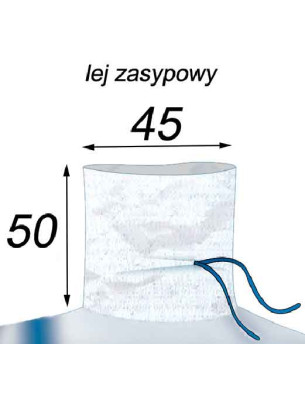 lej zasypowy 45x50