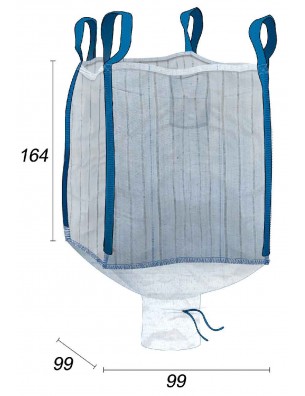 wentylowany big-bag na korę i zrębki drzewne