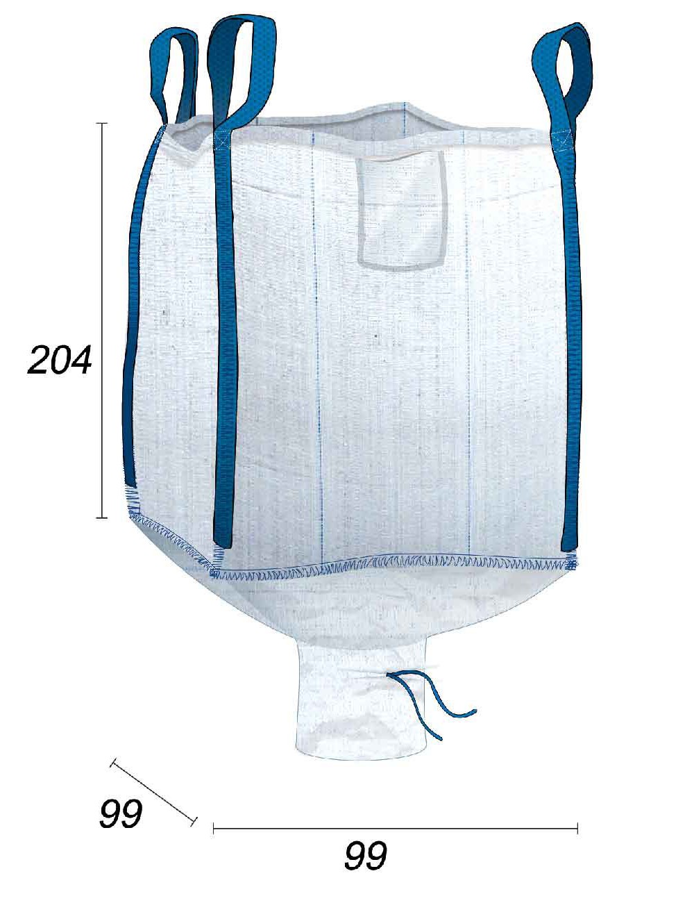 big bag do materiałów o dużej pojemności