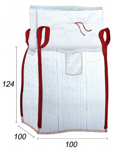 big bag z wewnętrznym linerem pe w komplecie